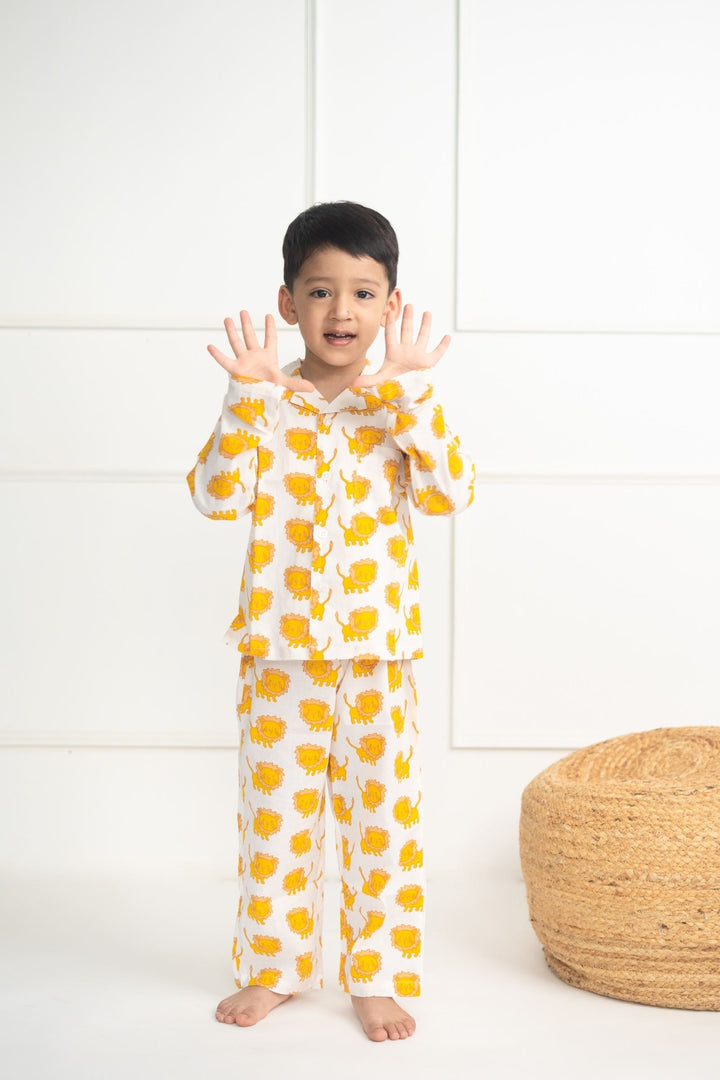 Mufasa Print Night Suit Set