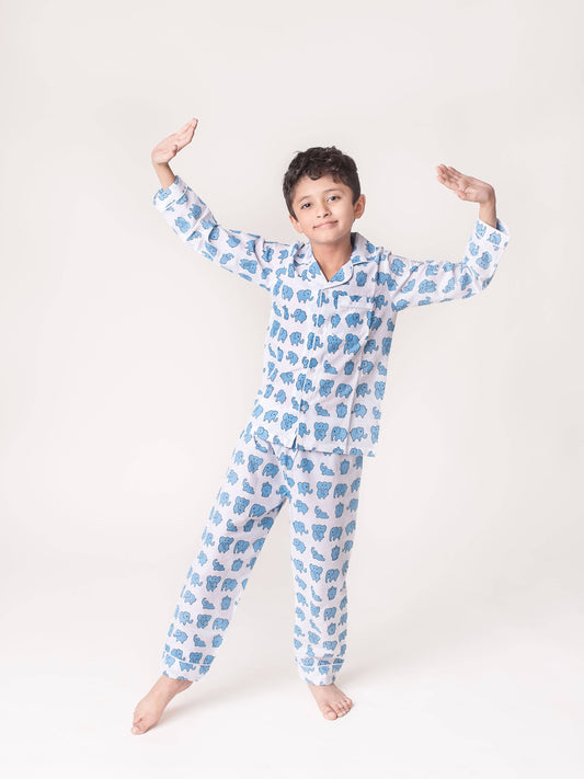 Appu Elephant Night Suit Set